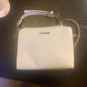 nwot white quilted steve madden